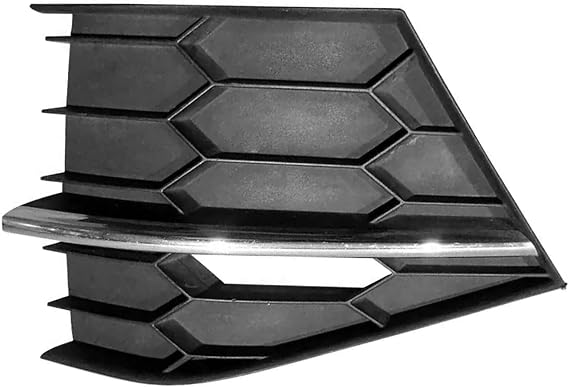 New Front Bumper Lower Side Grille Black Chrome Left Fit For Skoda Superb 2016-2018 OEM:3V0853665