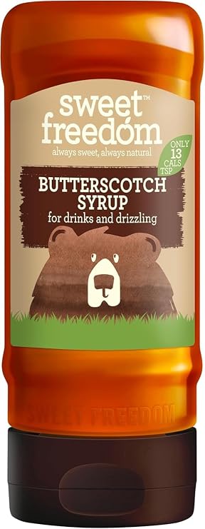 Sweet Freedom Butterscotch Syrup 350 g (Pack of 1)