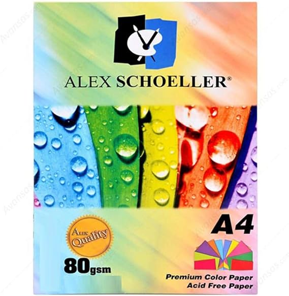 Alex Schoeller A.ftk.kgt.450.02 Fotokopİ KaĞidi -renklİ KariŞik - A4 - 621