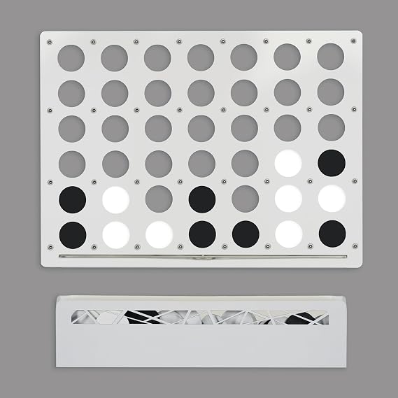 XL Connect Four Dev Boy 4’lü Sıralama Oyunu | Dev Connect 4 Oyun Seti, Bahçe, Teras ve İç Mekan Kullanımı