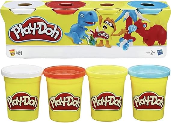 Play-Doh Hasbro B5517 Play Doh Oyun Hamuru 4Lu 1