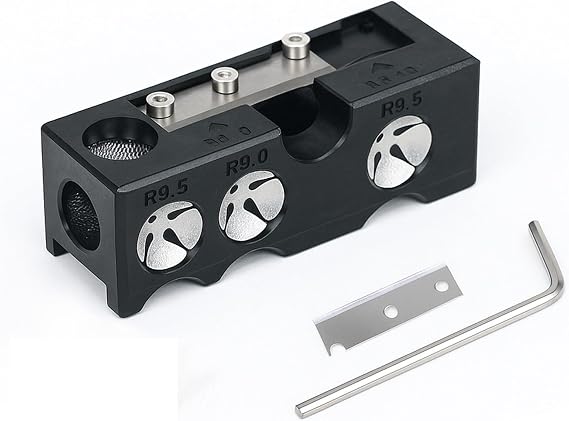 Pool Cue Tips Shaper - 11 in 1 Multifunctional Plastic Professional Snooker Cue Tip Shaper | Repair and Replacement Kit for Billiard Cue Tips Maintenance