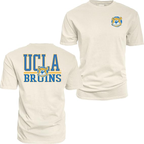 Blue 84 NCAA 公式ライセンスTシャツ リングスパン フロント/バック マスコット アイボリー