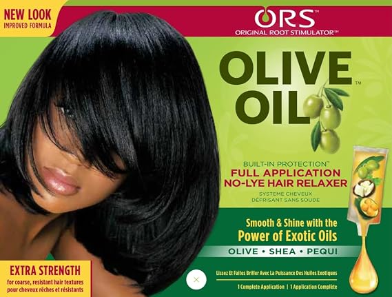 Olive Oil Hair Relaxer Extra Strength (1 Application)