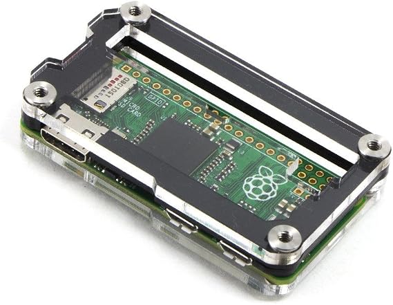 Zebra Zero for Raspberry Pi Zero - Black Ice GPIO T2