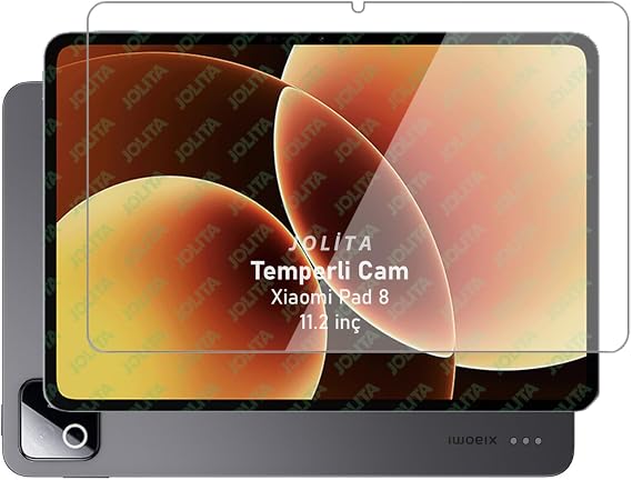 Jolita Xiaomi Pad 8 11.2 inç Temperli Ekran Koruyucu Kırılmaz Cam 2026 11" 11.2"