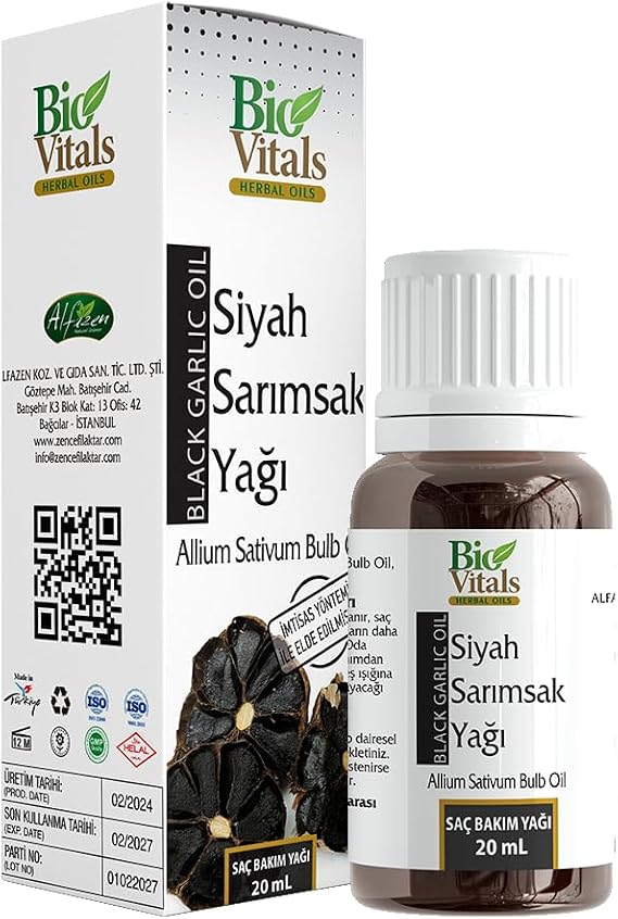 Bio Vitals Siyah Sarımsak Yağı 20ml