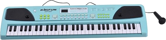 Btuty 61 Key Keyboards Piano Portable Electronic Keyboard 16 Tones