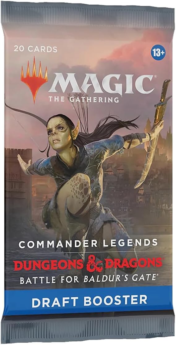 Magic Commander Legends: Baldur's Gate Single Draft Booster MTG