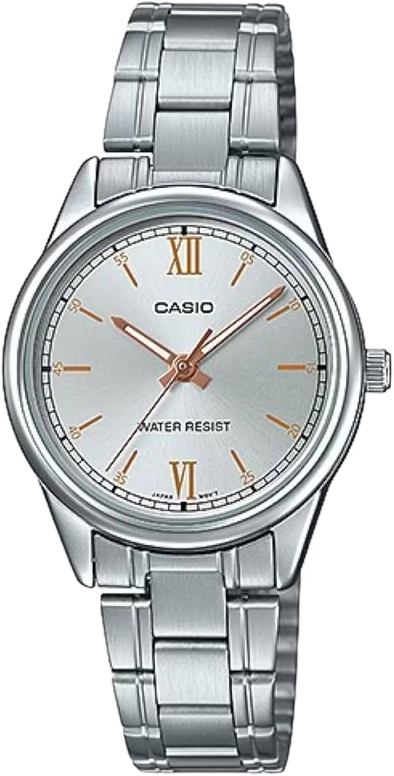 Casio Quartz Ltp-V005D-7B2 Ltpv005D-7B2 Analog Women's Watch, White, Quartz Movement
