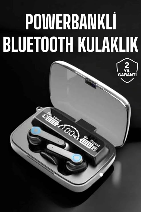 YamanHobi Kablosuz Bluetooth Kulaklık Dokunmatik Kontrol Uzun Pil Ömrü -
