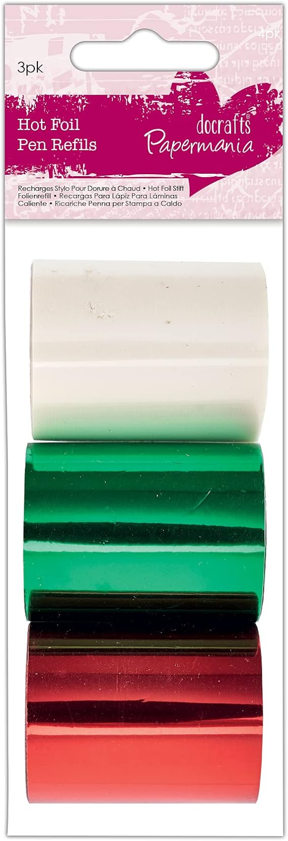 Hot Foil Pen Foil Refills (3pk) - Christmas