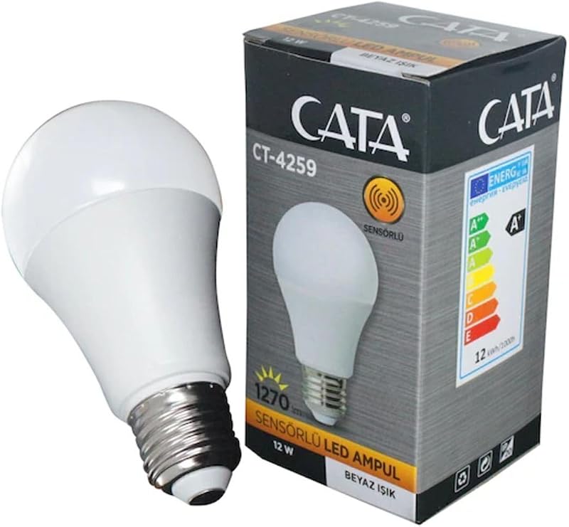 12 W Led Sensörlü Ampül Ct-4259