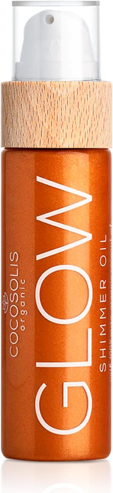 COCOSOLIS GLOW Body Shine Oil | Dry Brightening Oil | 110 ml