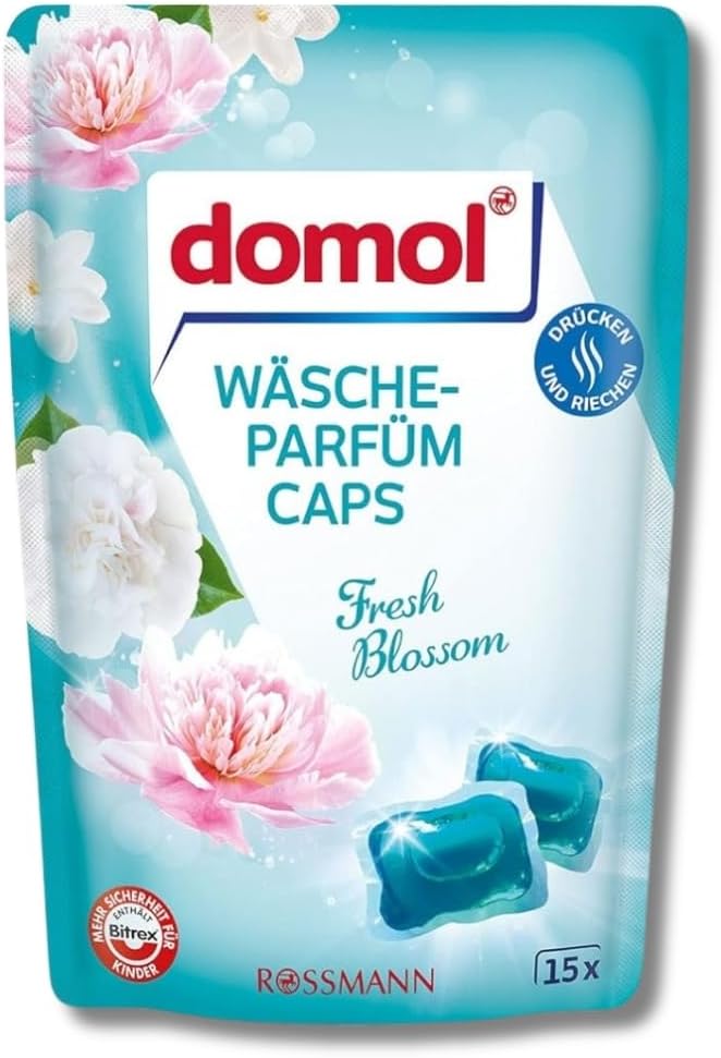Domol Taze Çiçek Kokulu Çamaşır Parfümü 15 Adet