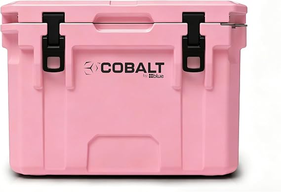 Cobalt 25 Quart Roto-Molded Super Ice Cooler | Large Ice Chest Holds Ice Up to 3 Days |