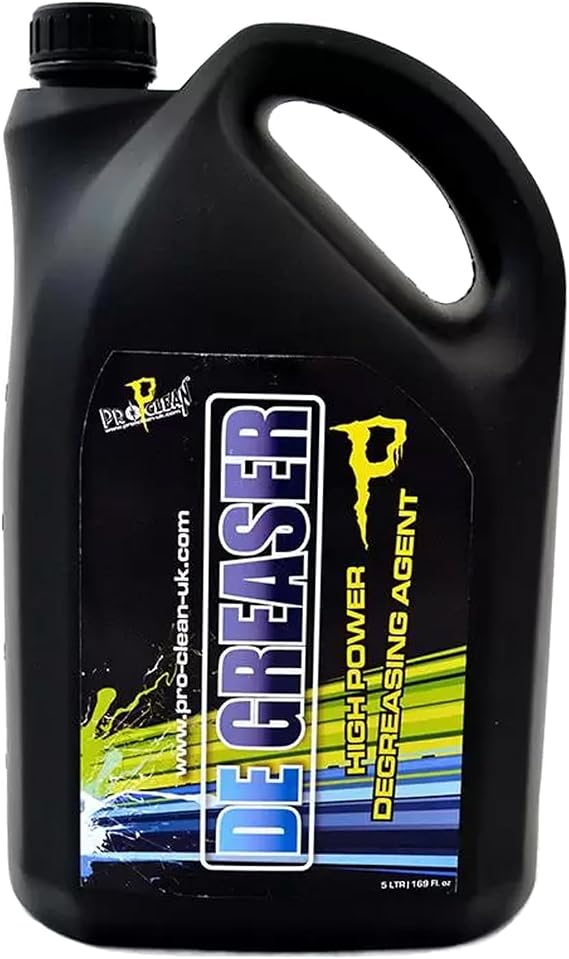 Pro Clean De-Greaser 5 Litre – Heavy Duty Motorcycle & Workshop Degreaser – Removes Grease, Oil & Built-Up Grime – Immersion-Safe Cleaning Formula – 5L Bottle