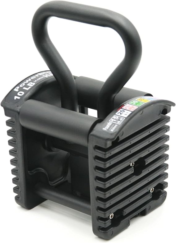 PowerBlock Pro Serisi Kettlebell Kulp - Uyumlu Pro Serisi Dambıller, Kuvvet Antrenmanı Aksesuarı, Ev Spor Salonu ve Ticari Kullanım için, Egzersiz Ekipmanları