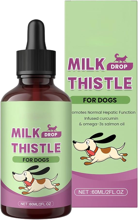 Liver Support for Dogs Liver Care Health Supplement Liquid Drops