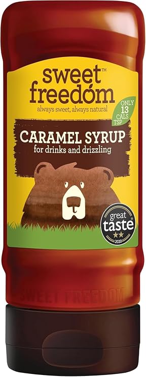 Sweet Freedom Caramel Syrup 350 g (Pack of 1)