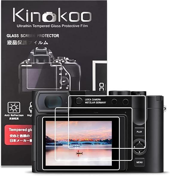 kinokoo [3 Pack Screen Protector for Leica Q3 Q2 Camera