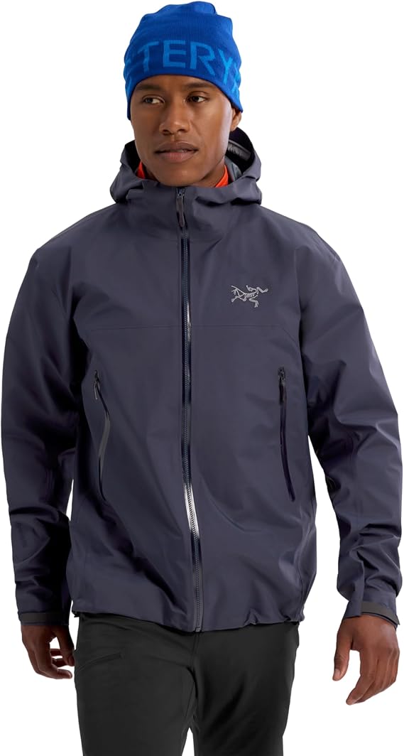 Arcteryx X000007726 Beta Jacket, Black, Sapphire, L
