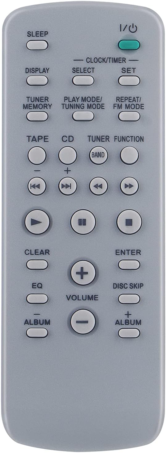 New RMSC3 Replace Remote Control RM SC3 Audio Remote Control Replacement fit for SONY Audio System RM-SC3 Remote Controller CMT-BX5BT CMT-CPX11 CMT-CPX22 CMT-CPZ1 CMT-CPZ2 CMT-CPZ3 CMT-EH10 MHC-RG170