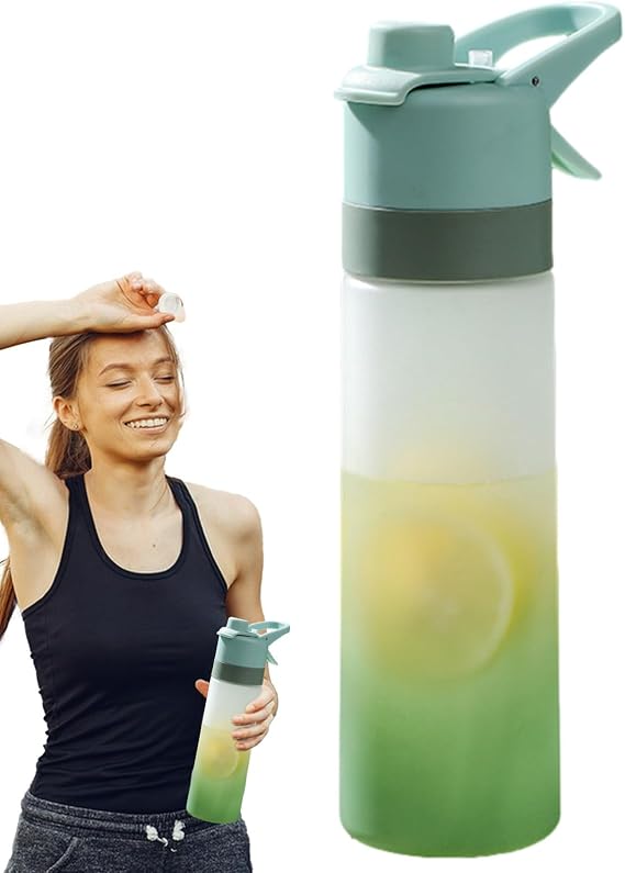 Mist Drinking Bottle - Water Bottles Flavour Pods Scented 0 Sugar Water For Home Outdoor Sports Fitness|Random Flavour Pods Scented 0 Sugar Calorie Water Cup With Straw For Gym School
