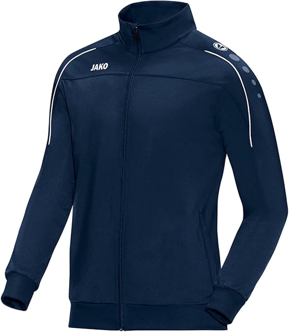 Jako Men's Classico Tracksuit Top with Full-Length Zip