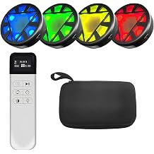 6Pcs/Pk Agile Reaction Training Lamp Set, 6-Functions 5-Lights Timing Speed Agile Reaction Light Quick Response Sports Reaction Training Light Enhancing Speed and Agility Perception Tools