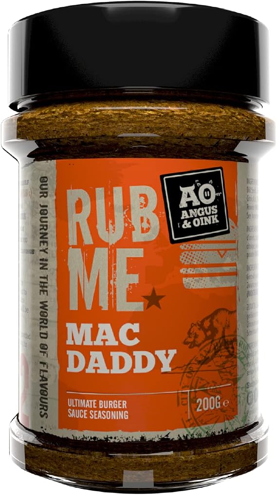 Angus & Oink | Mac Daddy BBQ Rub | Ultimate Burger Sauce Seasoning | 200g
