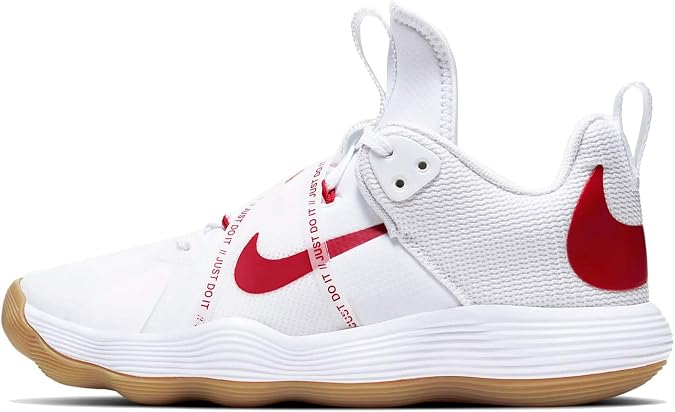 Nike Women's React Hyperset Volleyball Shoes US Size:6.5, Color:White