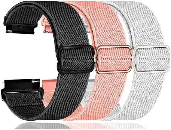 OnePlus Watch 3 43mmスマートウォッチ用バンド、ナイロンストレッチウォッチストラップファブリック通気性調節可能なリストバンドOnePlus Watch 3/2 46mmには適合しません