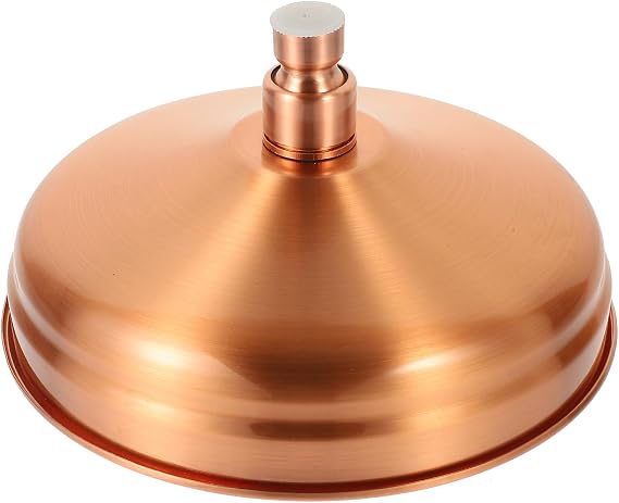 Copper Shower Head Shower Rainfall Shower Sprinkler High Pressure Rainfall Shower Head Bathroom Shower Nozzle Retro Bath Accessory