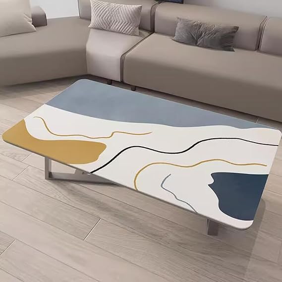 Tablecloths Rectangle Tablecloth Vinyl Tablecloths Outdoor Tablecloth Oval Tablecloth Non Slip Stain Resistant Wipeable Table Cloth Faux Leather Tablecloth(Size:60×100cm,Color:O)