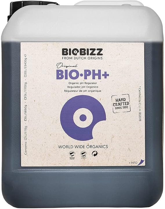 Corrector / Subidor de pH UP para cultivo BioBizz Bio-pH+™ (5L)