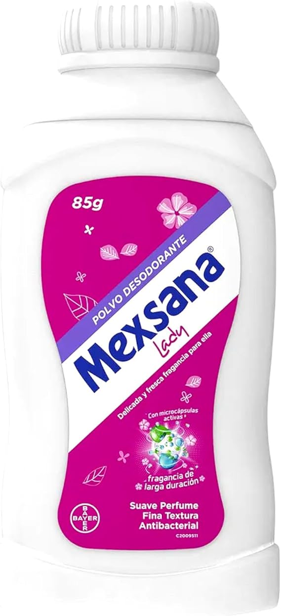Mexsana Lady Foot Powder, Soft Floral Scent, 85gr