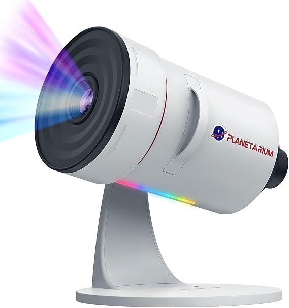 Galaxy Projector Night light, Upgraded 4K HD Star Projector Lens, Sharper
