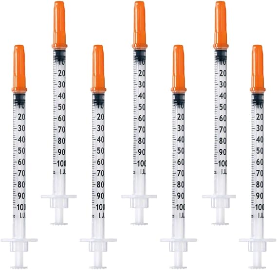Pack of 20pcs 1ml/cc Plastic Tube 29G (0.33 x 12.7 mm), Multi-Purpose Measuring Tools, Individually Packed (29G 1/2 Inch)