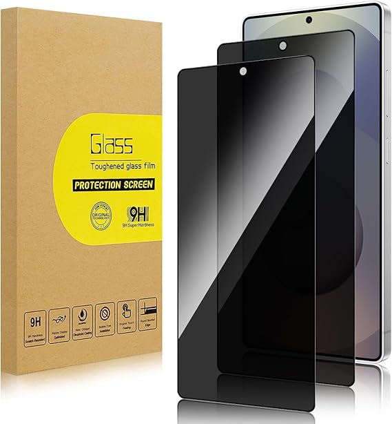 2 Pack Privacy Screen Protector for Samsung Galaxy S25 Ultra