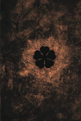 Five Leaf Clover Grimoire Hardcover: Amazing Black Clover Gromoire Notebook - Notebook five leaf clover black clover grimoire notebook journal | Asta ... | 120 pages Lined pages - Matte Finish - 6x9