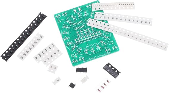 Uonlytech DIY Solder Practice Kit with Cd4017 and Ne555 Circuit Board, Soldering Practice for Beginners and Adults, Component Soldering Exercise Board for Skill Training and Electronics