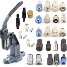 Studs, Clicks, Rivets, Eyelets And Fabric Coating Button Machine Moulded Set