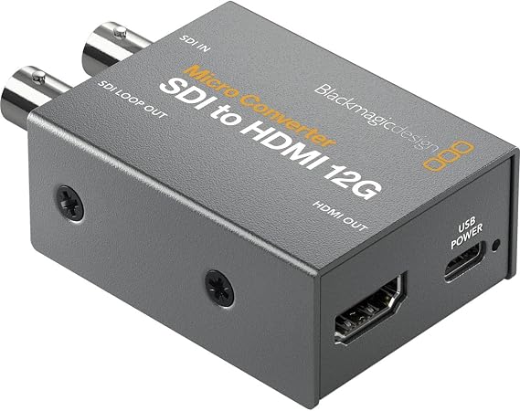 Blackmagic Design Micro Converter SDI to HDMI 12G Gray