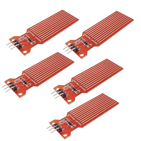 5pcs Detection Water Sensor Water Level Sensor Depth Water Sensors for Arduino