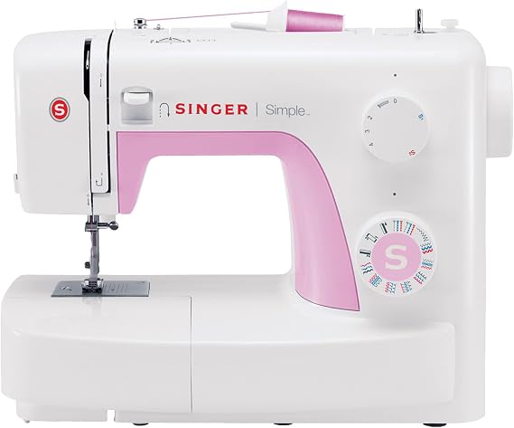 Singer3223 Simple Sewing Machine (pink/white)