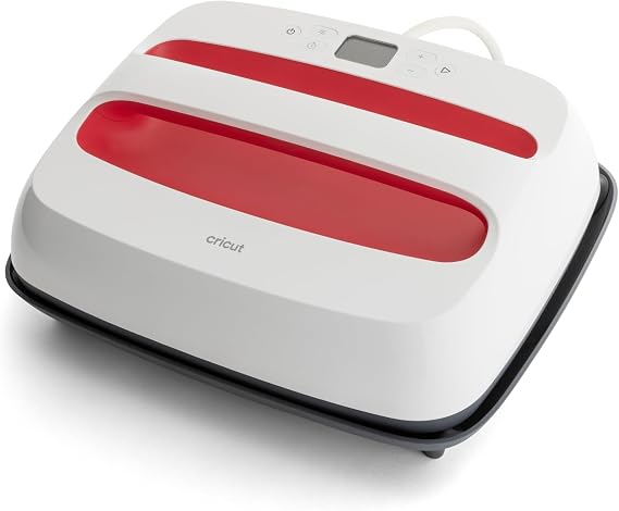 Cricut EasyPress SE (12" X 10") Heat Press for T-Shirts, Cushions, Cloth Bags and More | Use with HTV - Raspberry