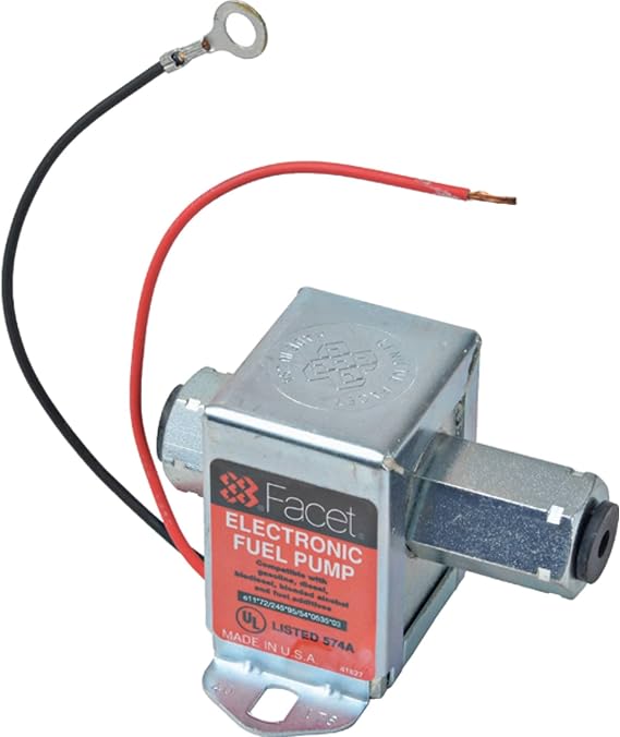 DB Electrical New Solid State Fuel Pump 12V, 2-3.5Psi, 36" / 91.44Cm Min Dry Lift, 15 Gph