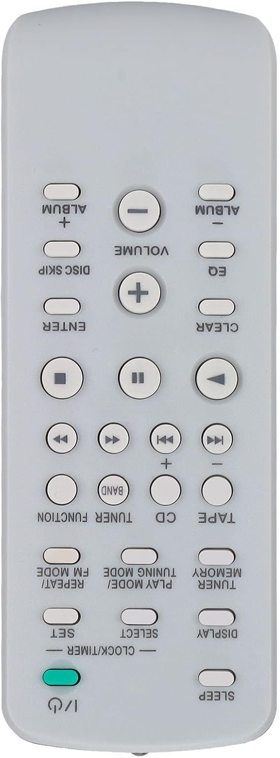 Replacement Remote Control Universal Plastic Portable Remote Control for CD HIFI System