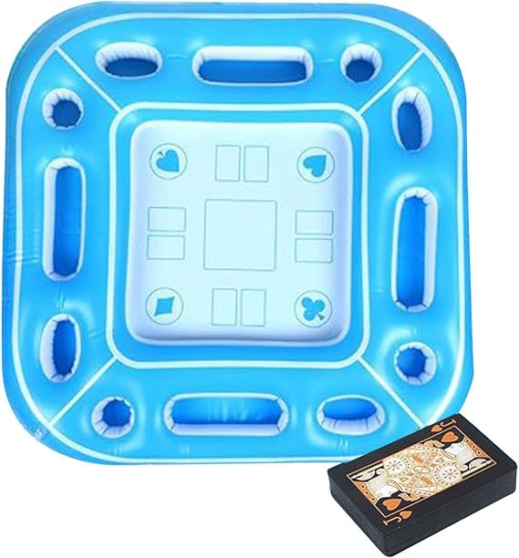 Floating Pool Table Inflatable Portable Weather-Resistant